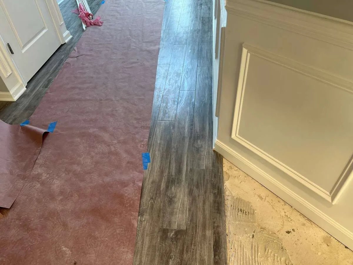 Completed marble shower restoration in Terrell Hills